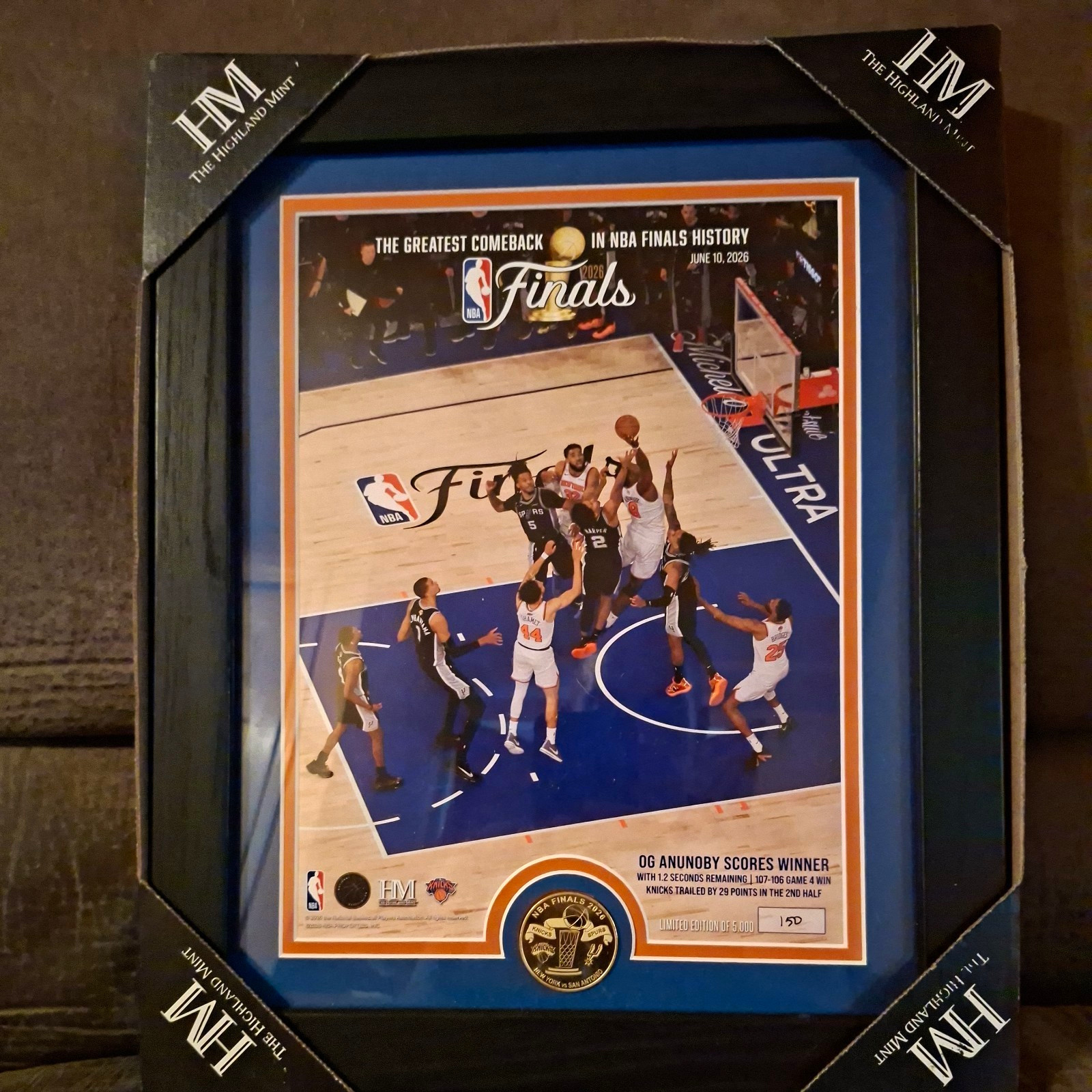 The Highland Mint Og Anunoby photo The Highland Mint Og Anunoby photo