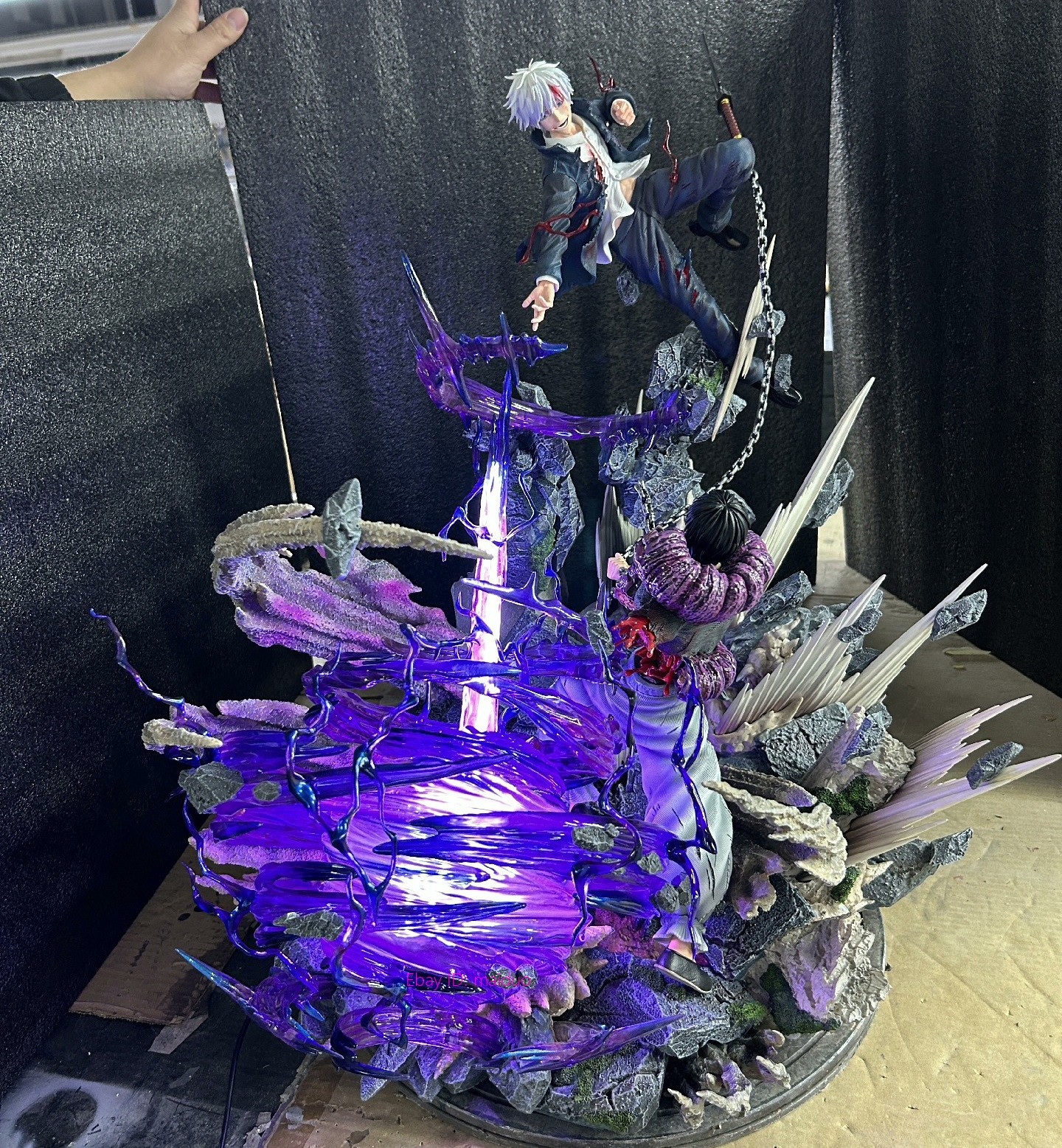 Satoru Gojo VS Fushiguro Toji Resin NIREN Studio Recast Statue 1/6 60cm