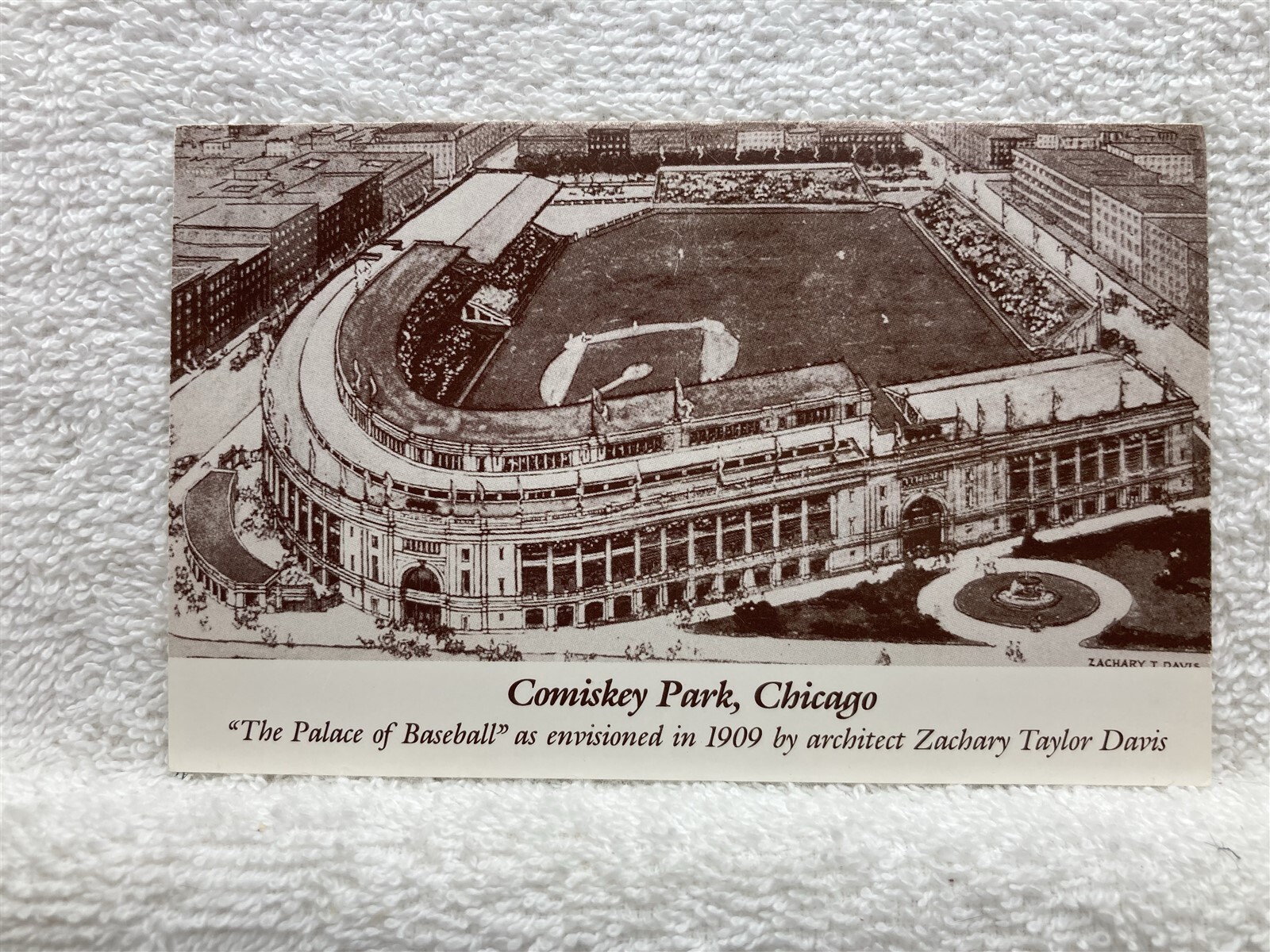 1991 Ballpark Nostalgia Postcard Comiskey Park Chicago White Sox 001 Vtg 1991 Ballpark Nostalgia Postcard Comiskey Park Chicago White Sox 001 Vtg