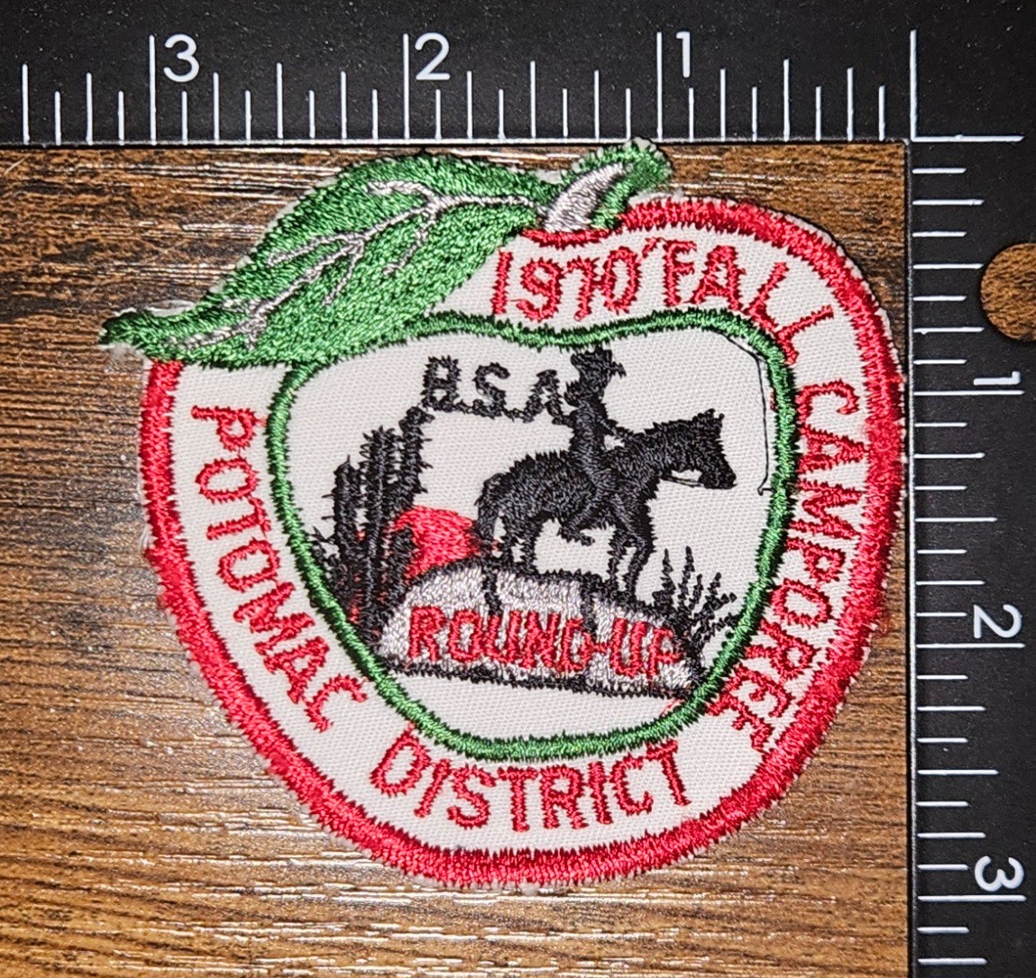 Shenandoah Area Council Virginia Area Potomac District Vintage 1970 Patch Shenandoah Area Council Virginia Area Potomac District Vintage 1970 Patch