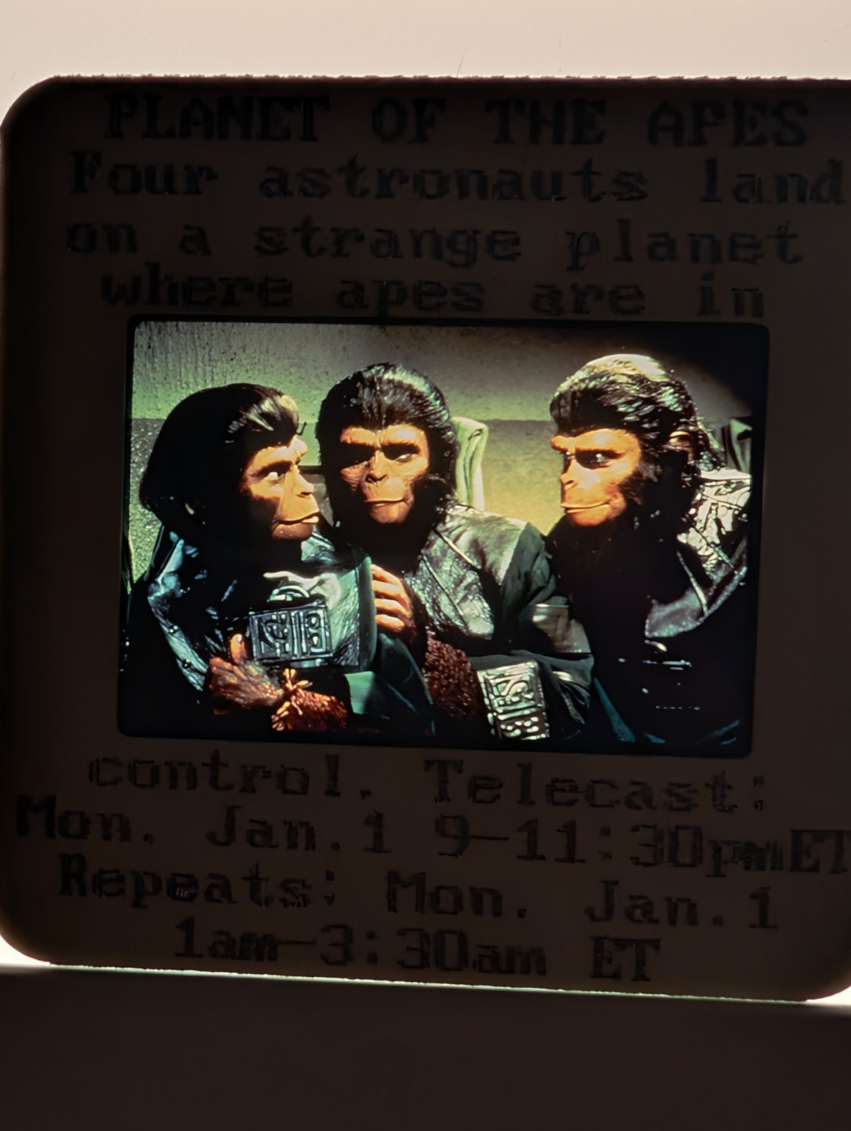 PLANET OF THE APES 1968 ORIGINAL 35mmColor Slides A491 PLANET OF THE APES 1968 ORIGINAL 35mmColor Slides A491
