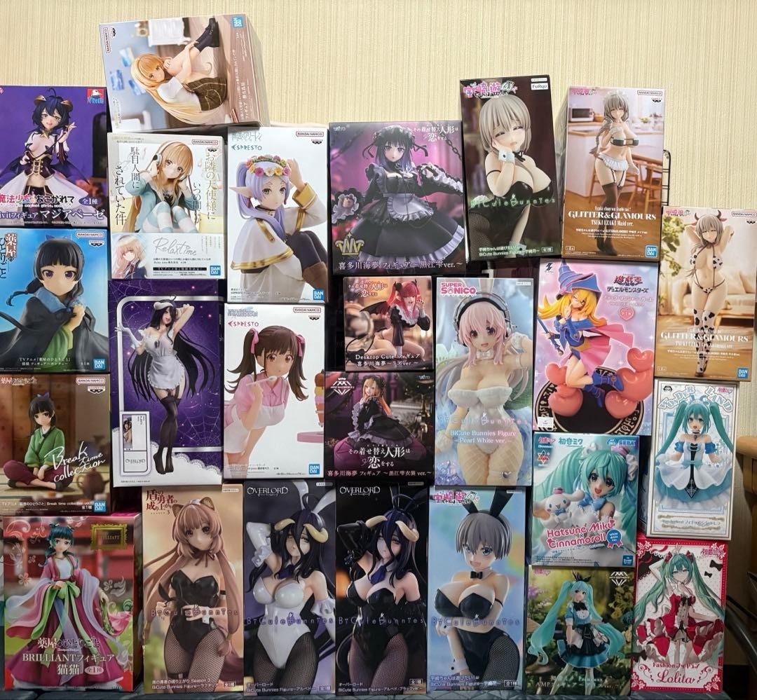 Super Sonico Overlord Anime Prize Figure Lot Collectible Authentic Japan Toys Super Sonico Overlord Anime Prize Figure Lot Collectible Authentic Japan Toys