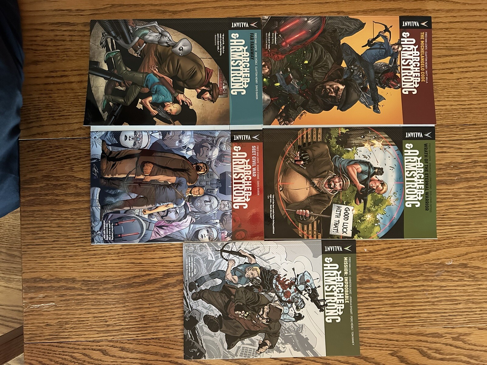 Archer And Armstrong Volumes 1-5 By Van Lente Et Al