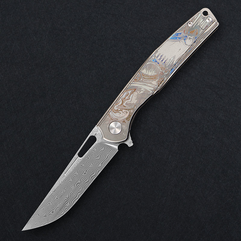 CH KNIVES Framelock Folding Knife 3.75