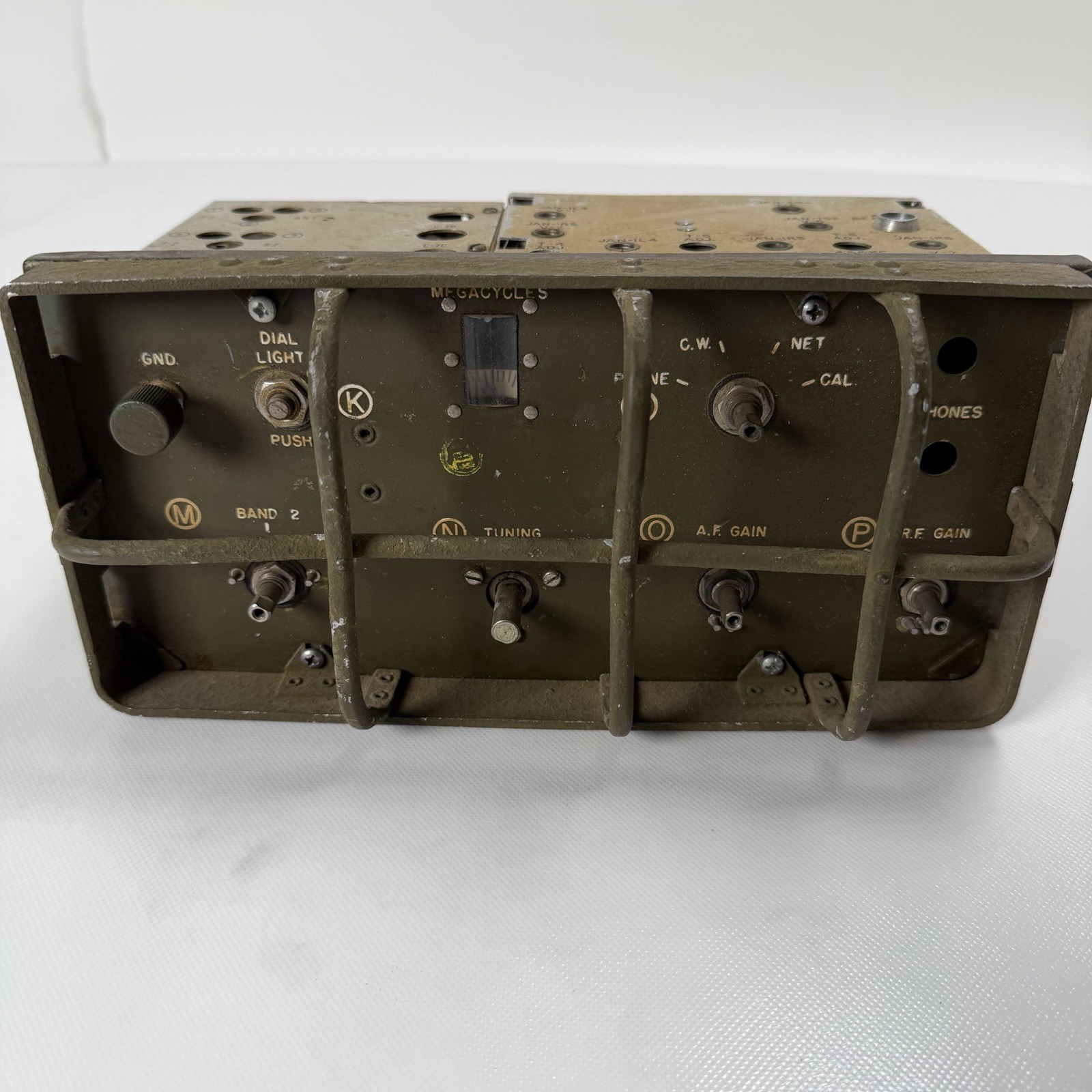 Vintage Military AN/GRC-9 Receiver Module RT-77/GRC-9 “Angry Nine” Coils Tube