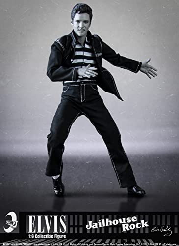 Elvis Presley 1/6 Action Figure Jailhouse Rock ver. Black Large 650191from JP Elvis Presley 1/6 Action Figure Jailhouse Rock ver. Black Large 650191from JP