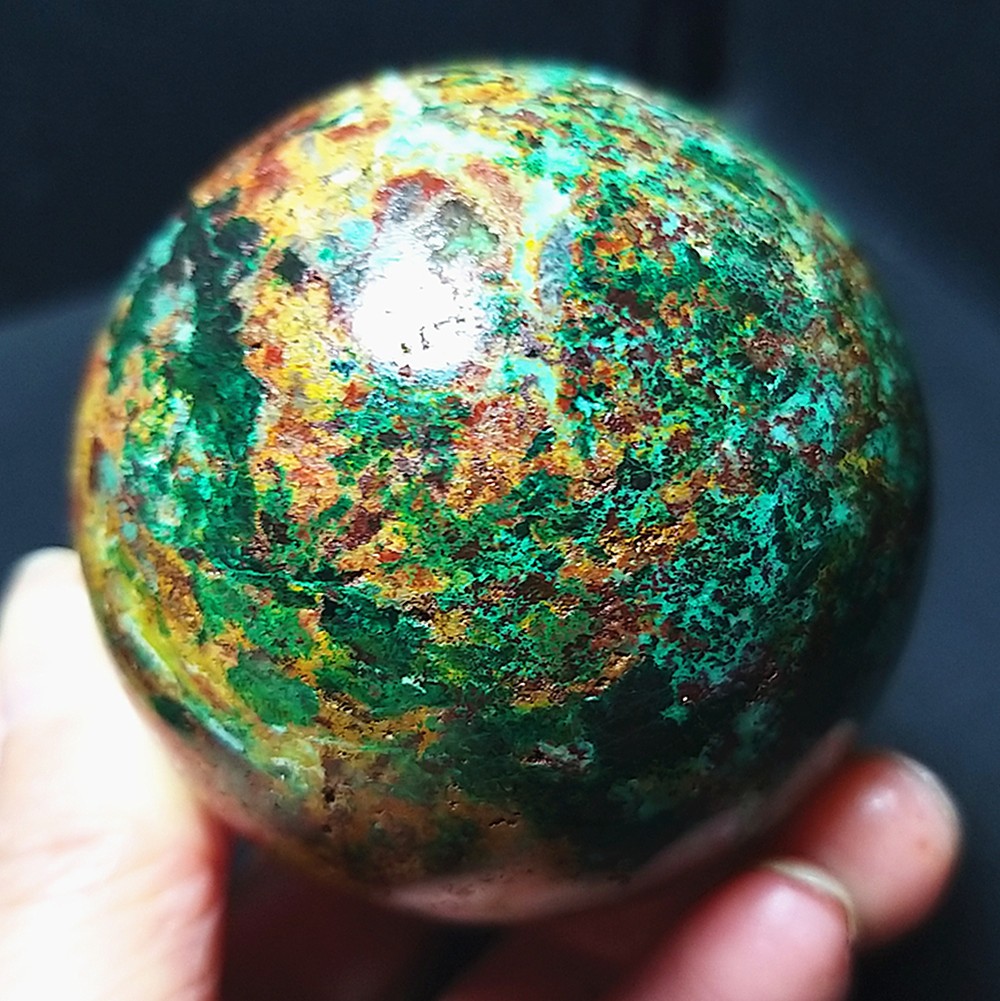 RARE 250G Natural Malachite Turquoise Blue Copper Ore Symbiotic Ball B873 RARE 250G Natural Malachite Turquoise Blue Copper Ore Symbiotic Ball B873