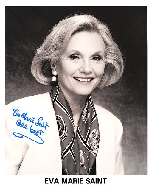 Eva Marie Saint 8x10 Autograph Photo Reprint North by Northwest Exodus Eva Marie Saint 8x10 Autograph Photo Reprint North by Northwest Exodus