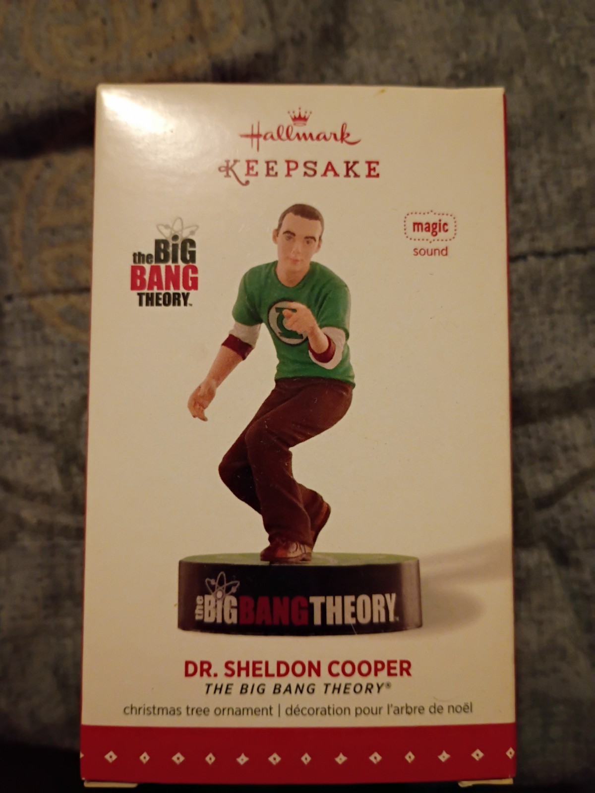 2015Hallmark Ornament Dr. Sheldon Cooper, NIB 2015Hallmark Ornament Dr. Sheldon Cooper, NIB