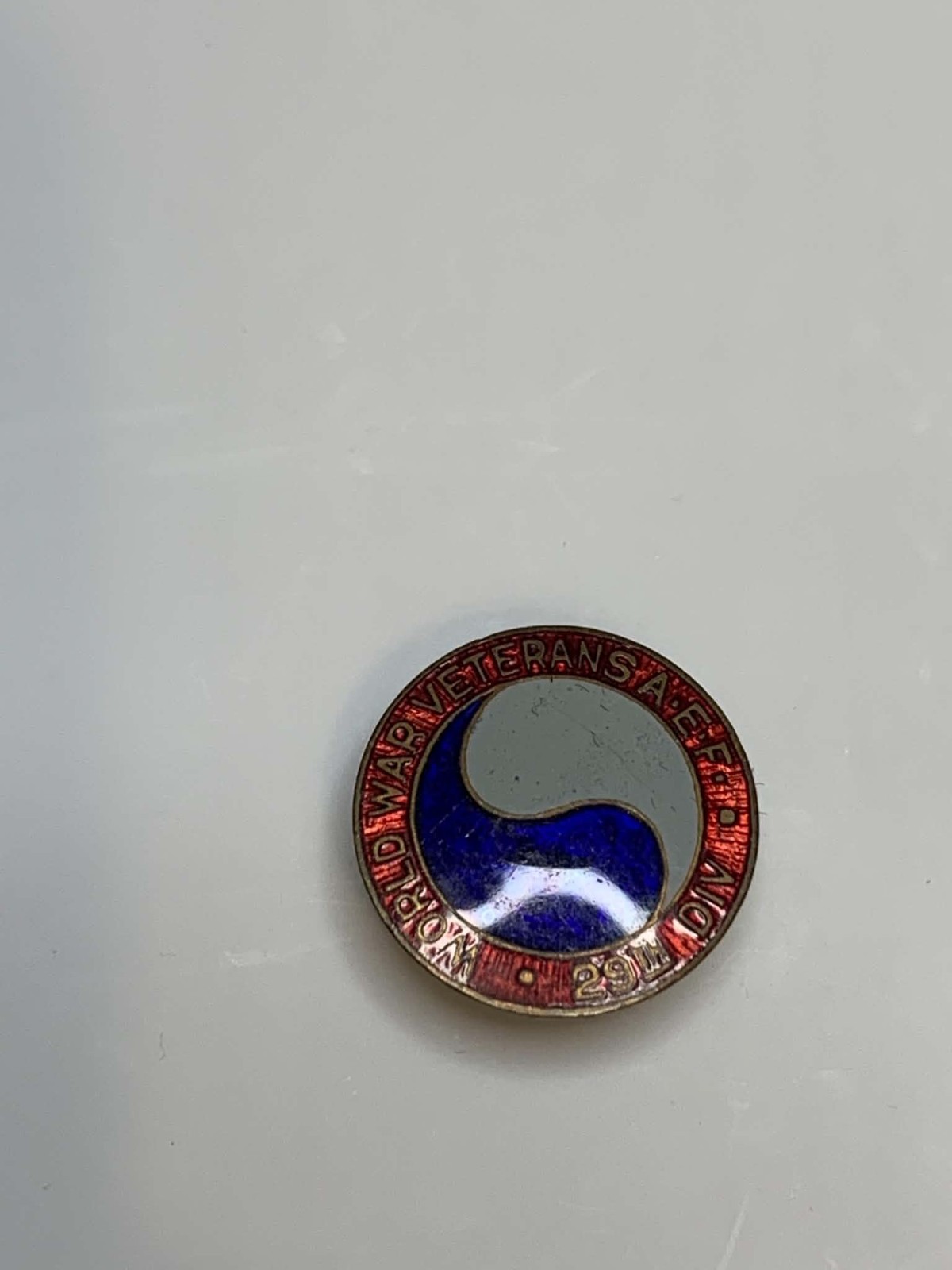 Original WW1 US Army 29th Division Veteran's Pin Original WW1 US Army 29th Division Veteran's Pin