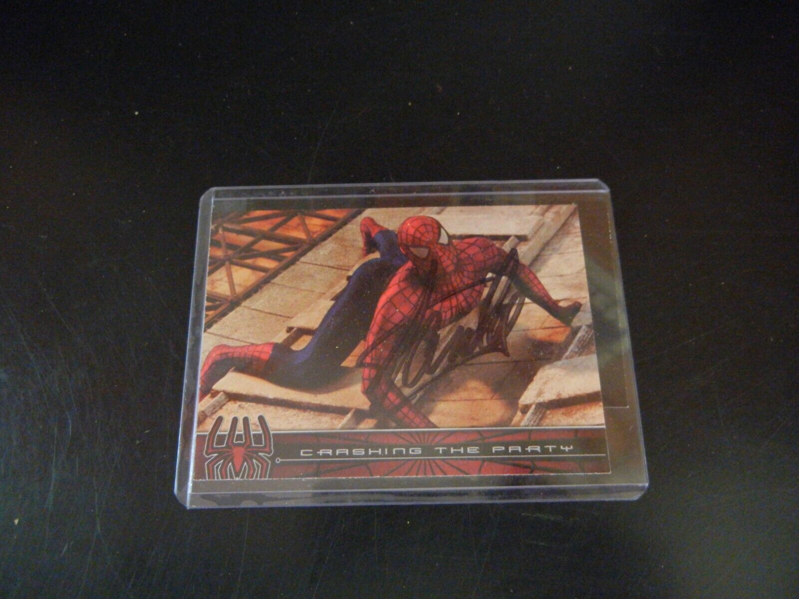 Stan Lee Autograph 2002 TOPPS Spiderman Trading Card Signed w COA
