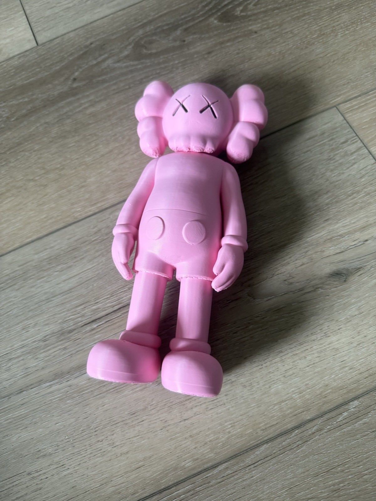 KAWS Companion Vinyl Art Toy Figure pink Designer & Urban Vinyl  black X Eyes