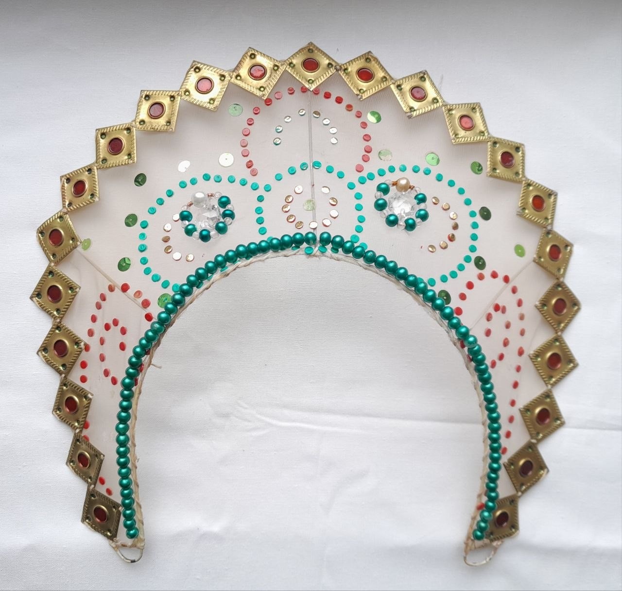 Vintage. Crown. Kokoshnik. Headdress. USSR Vintage. Crown. Kokoshnik. Headdress. USSR