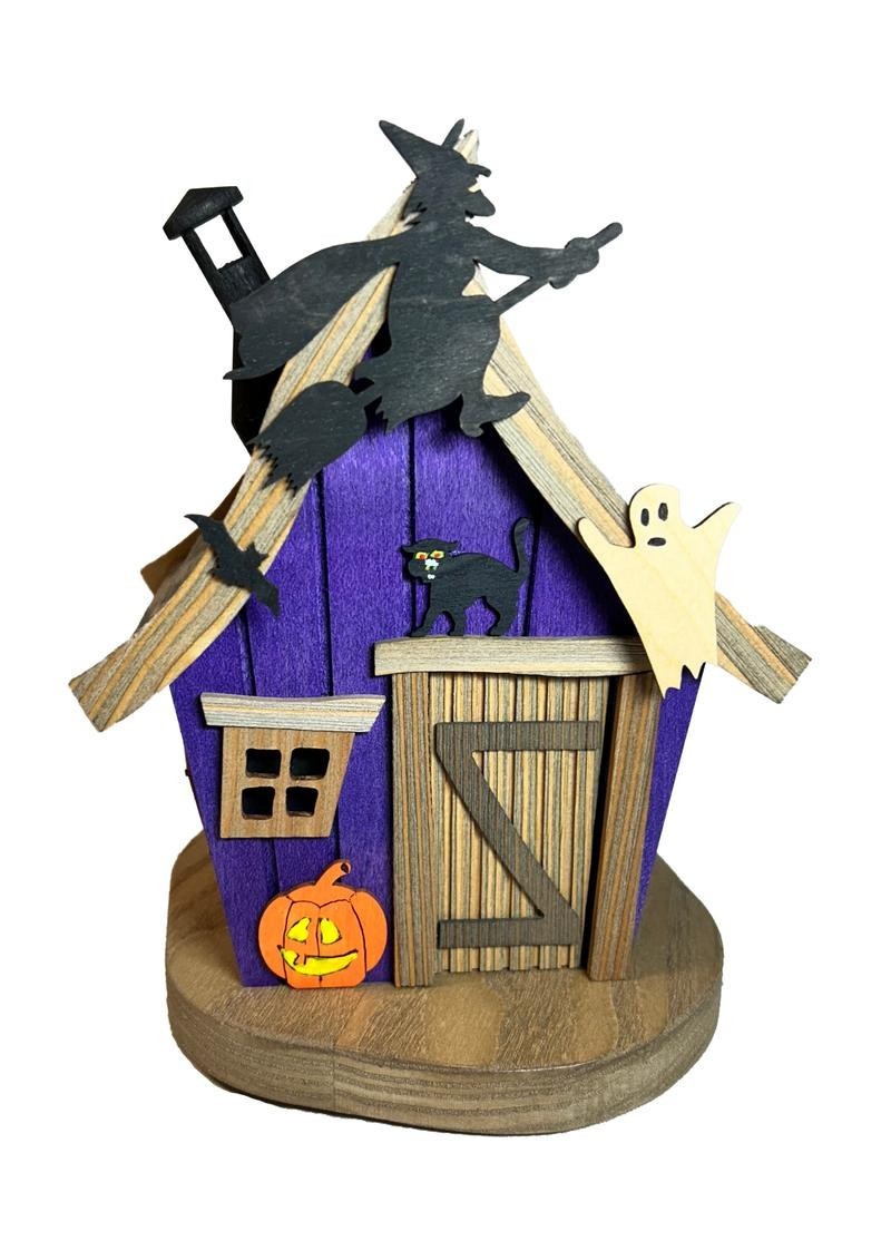 Halloween House German Incense Smoker | 7.8 Inches Tall Halloween House German Incense Smoker | 7.8 Inches Tall