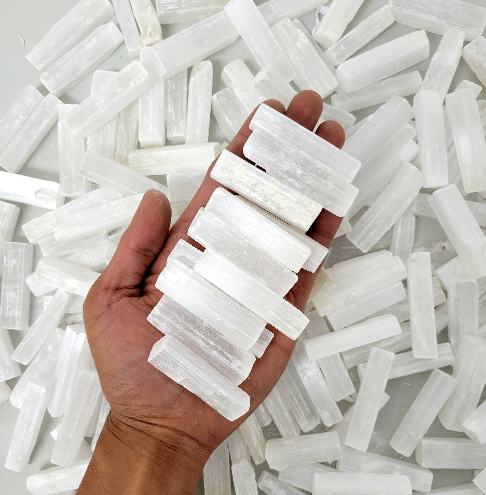 Small Selenite Sticks Wands Sticklets Bulk Raw Crystals Wholesale Natural Stones Small Selenite Sticks Wands Sticklets Bulk Raw Crystals Wholesale Natural Stones