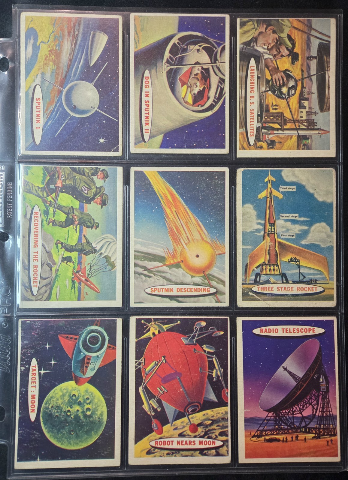 ORIGINAL 1957 Topps Space Cards 88 Card \