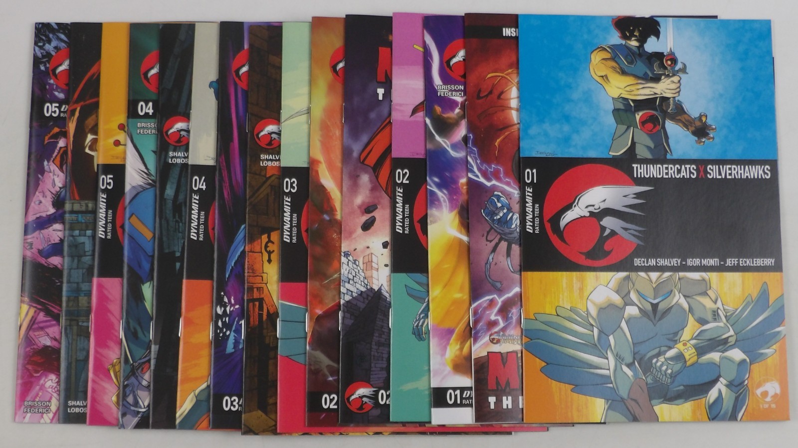 Thundercats X Silverhawks #1-15 VF/NM complete crossover Thunderhawks Mumm-Ra Thundercats X Silverhawks #1-15 VF/NM complete crossover Thunderhawks Mumm-Ra