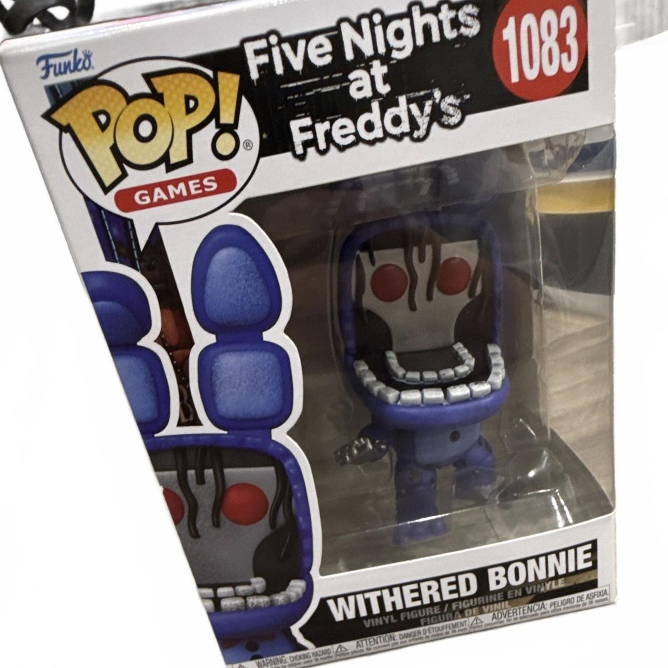 Funko PopFive Nights at Freddy’s Withered Bonnie #1083 Funko PopFive Nights at Freddy’s Withered Bonnie #1083