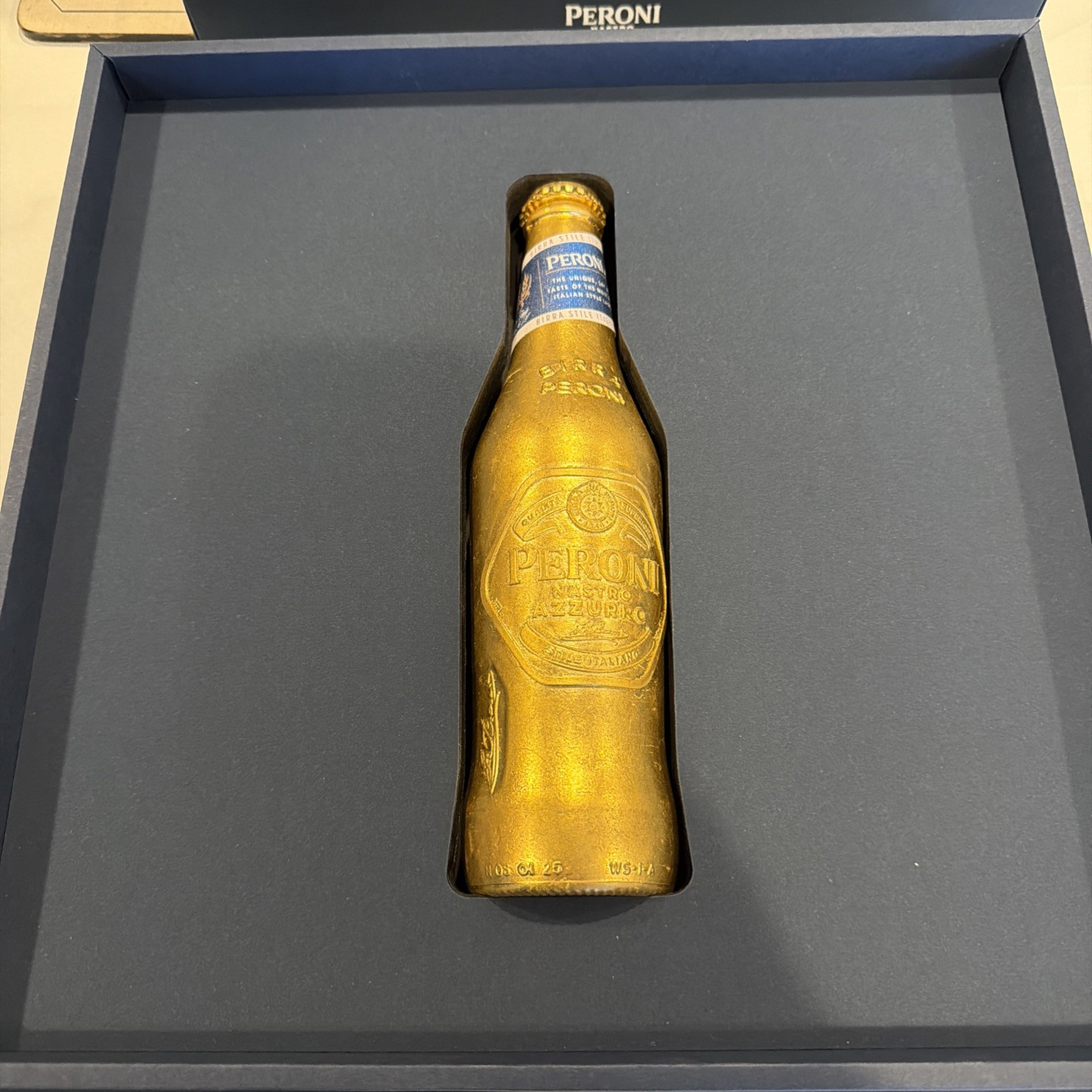 Peroni Gold Bottle Limited Edition Keepsake Peroni Gold Bottle Limited Edition Keepsake