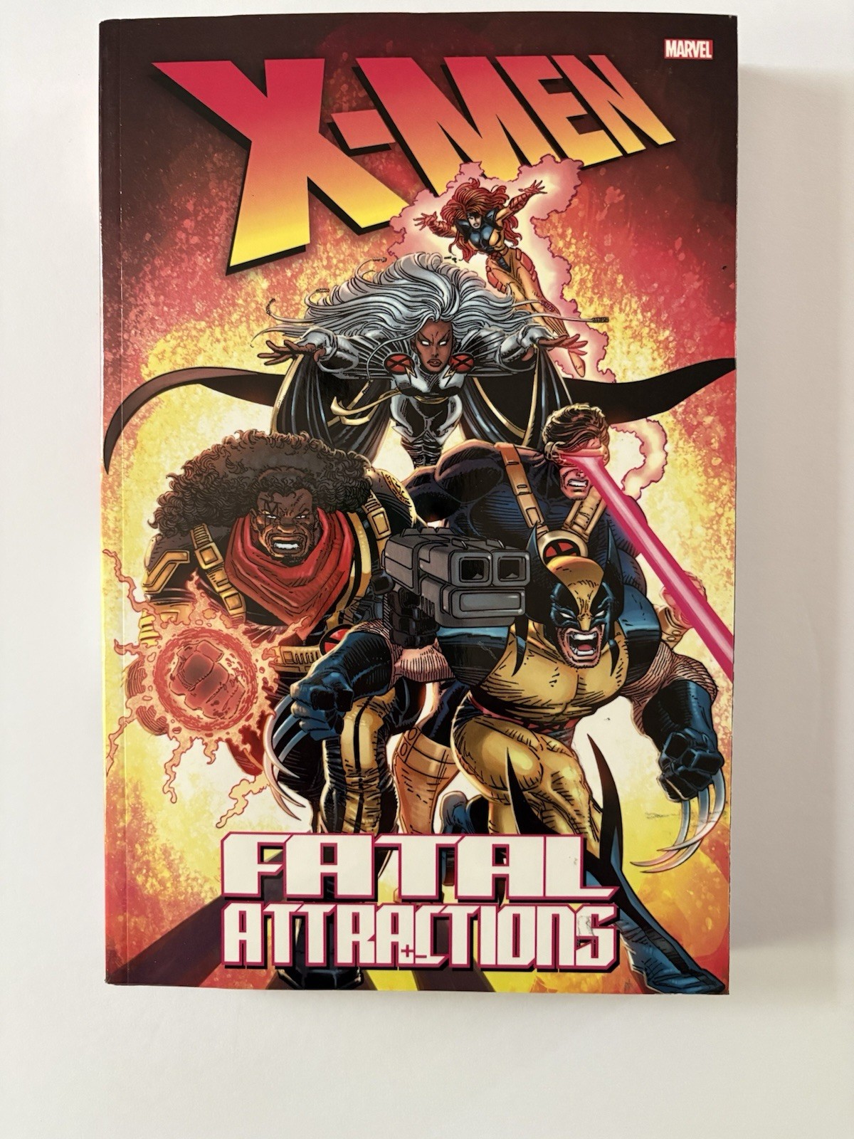 Marvel COMICS X-Men Fatal Attractions TPB 2016 Marvel COMICS X-Men Fatal Attractions TPB 2016