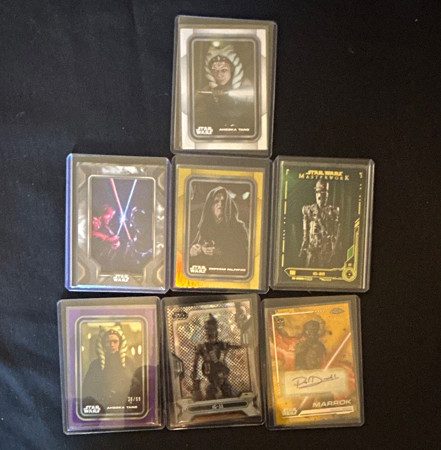 Topps Star Wars Masterwork Auto Card Lot 7 Hard Signed Serial # Marrok Topps Star Wars Masterwork Auto Card Lot 7 Hard Signed Serial # Marrok