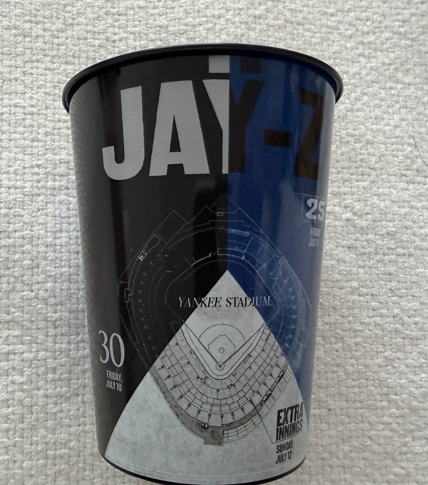 JAY-Z NY YANKEE STADIUM CUP SGA 2026 REASONABLE DOUBT 30 BLUEPRINT 25 YRS ANNIVR JAY-Z NY YANKEE STADIUM CUP SGA 2026 REASONABLE DOUBT 30 BLUEPRINT 25 YRS ANNIVR