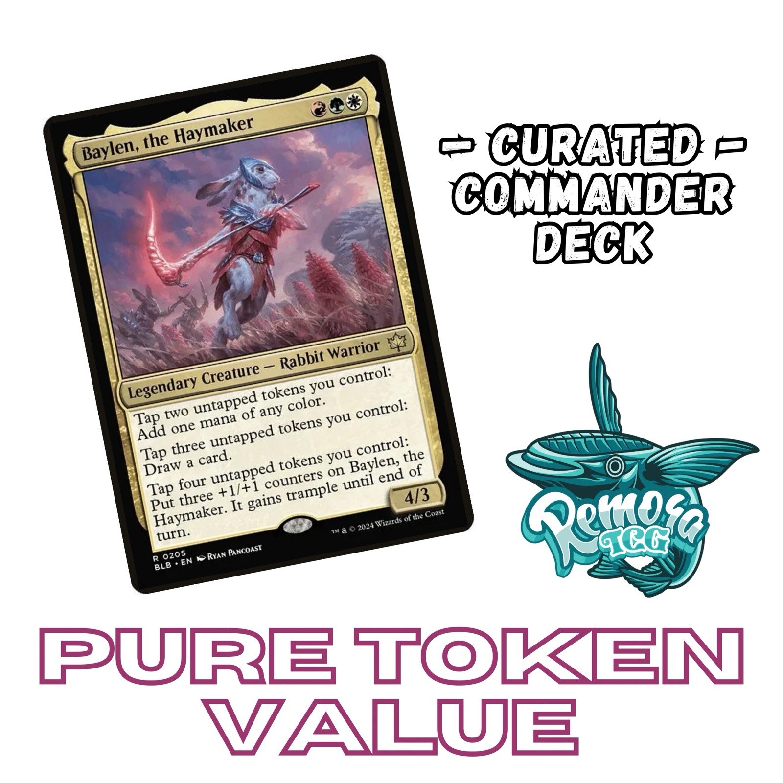 Baylen, The Haymaker Custom Commander Deck | Ready-to-play EDH | MTG Baylen, The Haymaker Custom Commander Deck | Ready-to-play EDH | MTG