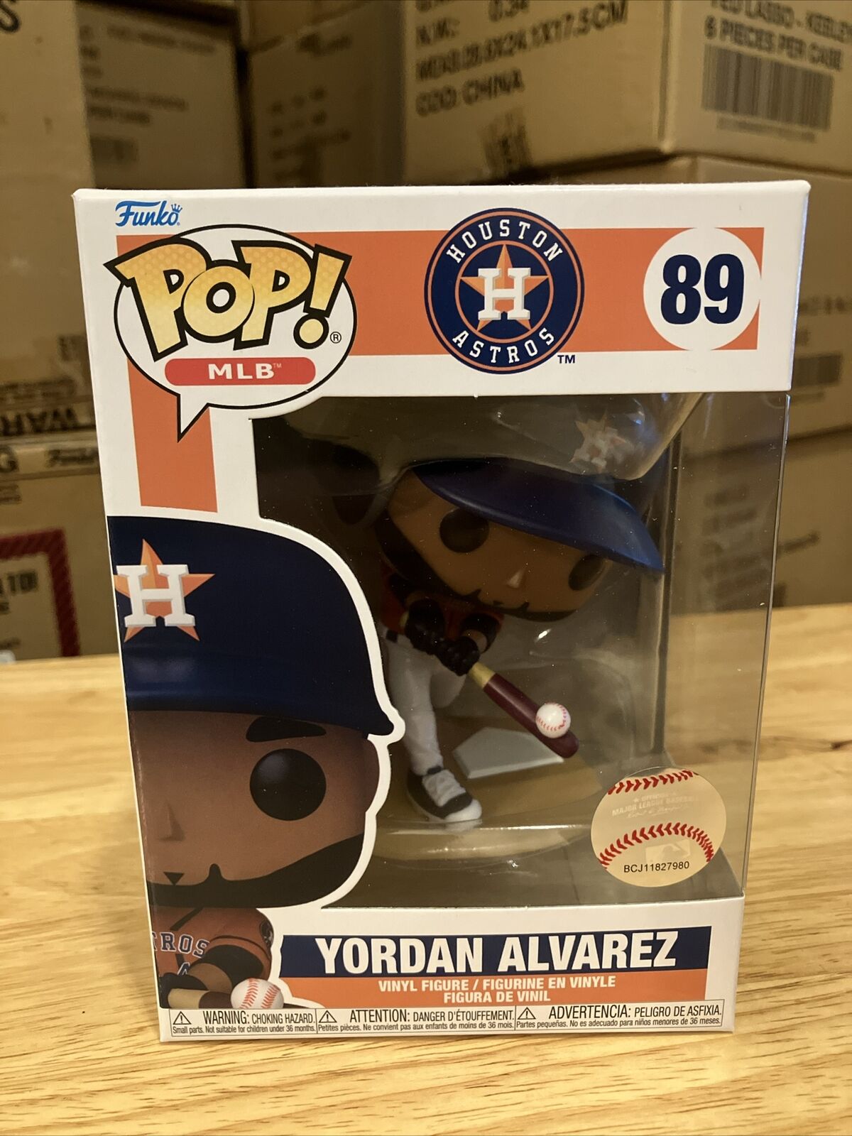 Pop Sports MLB - Houston Astros - Yordan Alvarez - Vinyl Figure - Mint