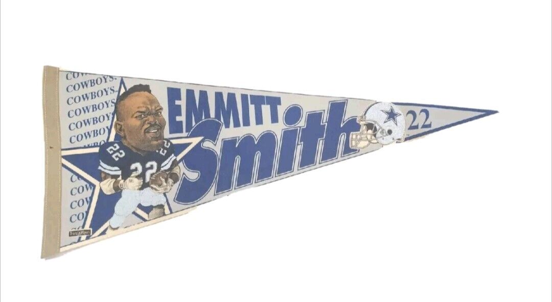 Vintage Emmett Smith Pennant
