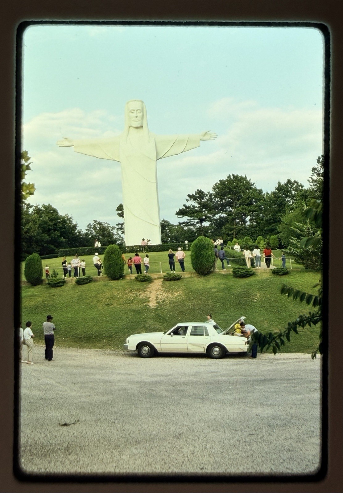 2 VTG 1989 Kodachrome 35mm Slides Christ of the Ozarks Eureka Springs AR 2 VTG 1989 Kodachrome 35mm Slides Christ of the Ozarks Eureka Springs AR