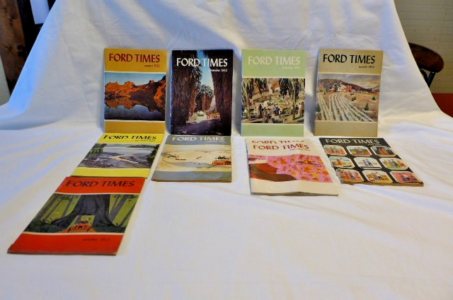 Vintage Lot Of Ten (10) Ford Times 1952-1954 Amazing Automobile History Vintage Lot Of Ten (10) Ford Times 1952-1954 Amazing Automobile History