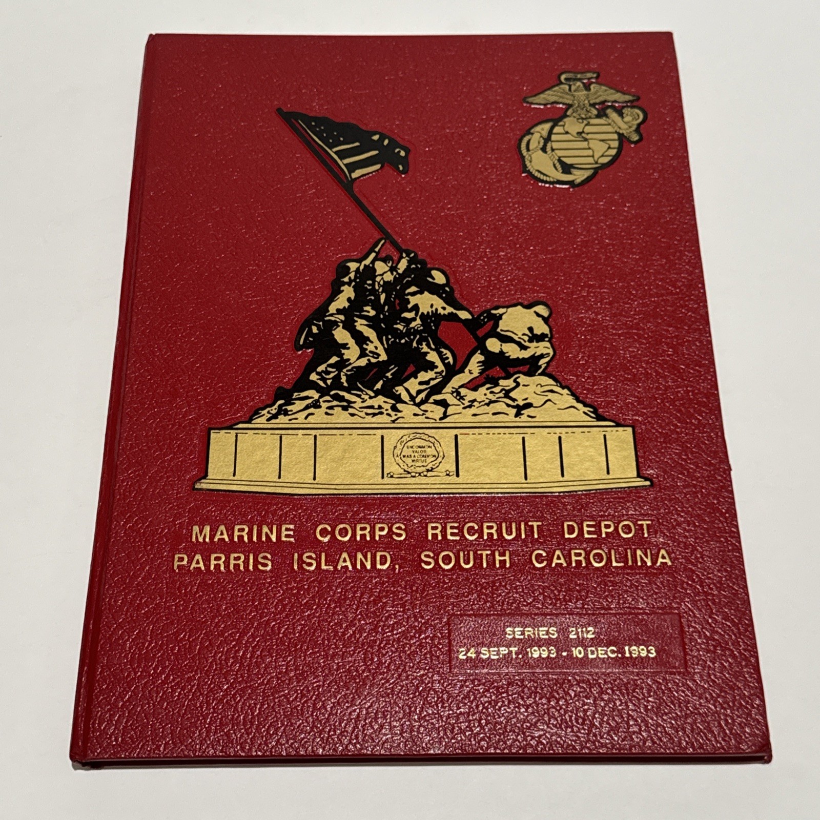 USMC Marine Corps Recruit Depot Book 1993 Company E Platoon 2112, 2113, 2114