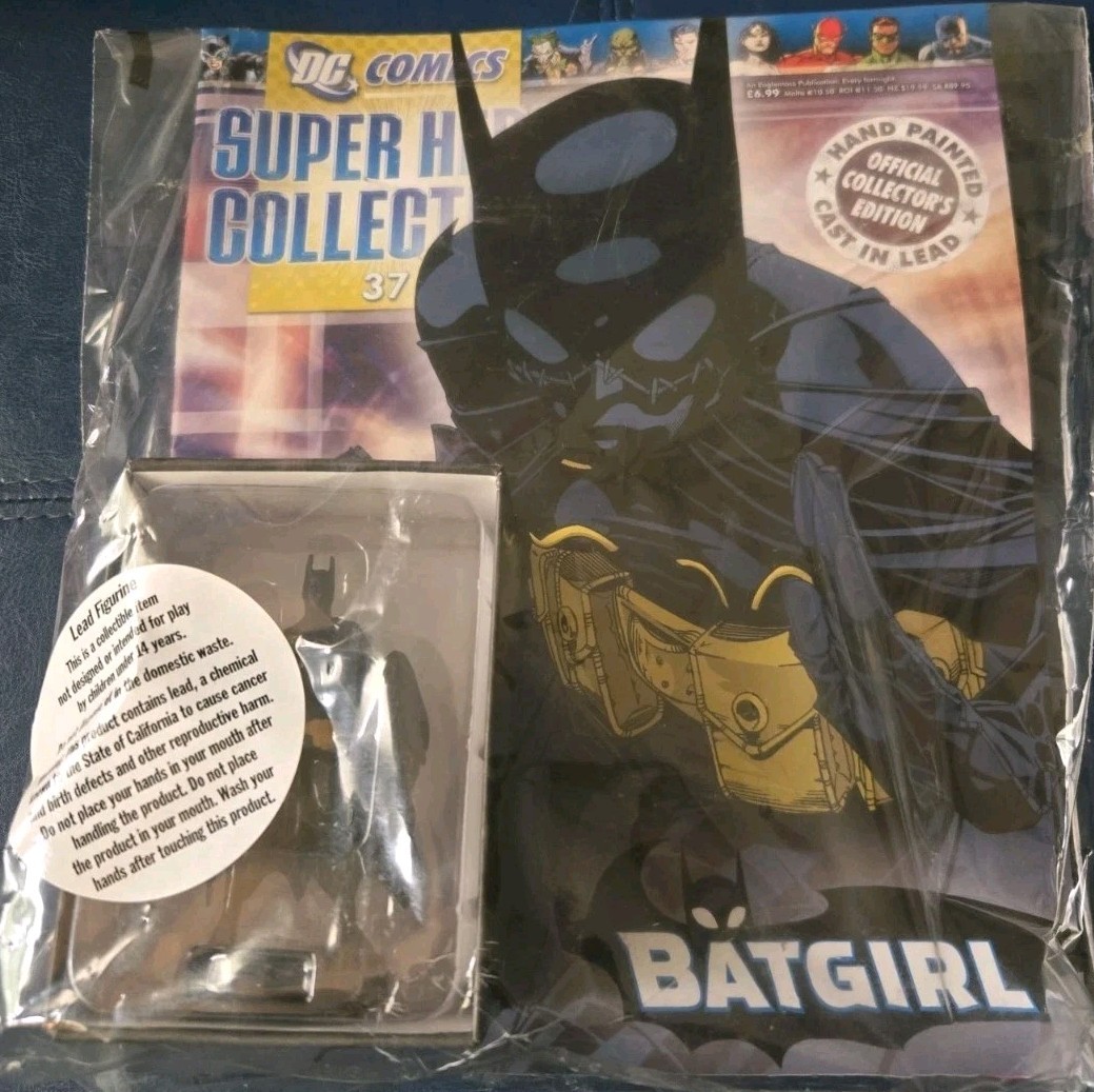 DC Comics Super Hero Collection #37 Batgirl, Comic and Lead Figurine DC Comics Super Hero Collection #37 Batgirl, Comic and Lead Figurine
