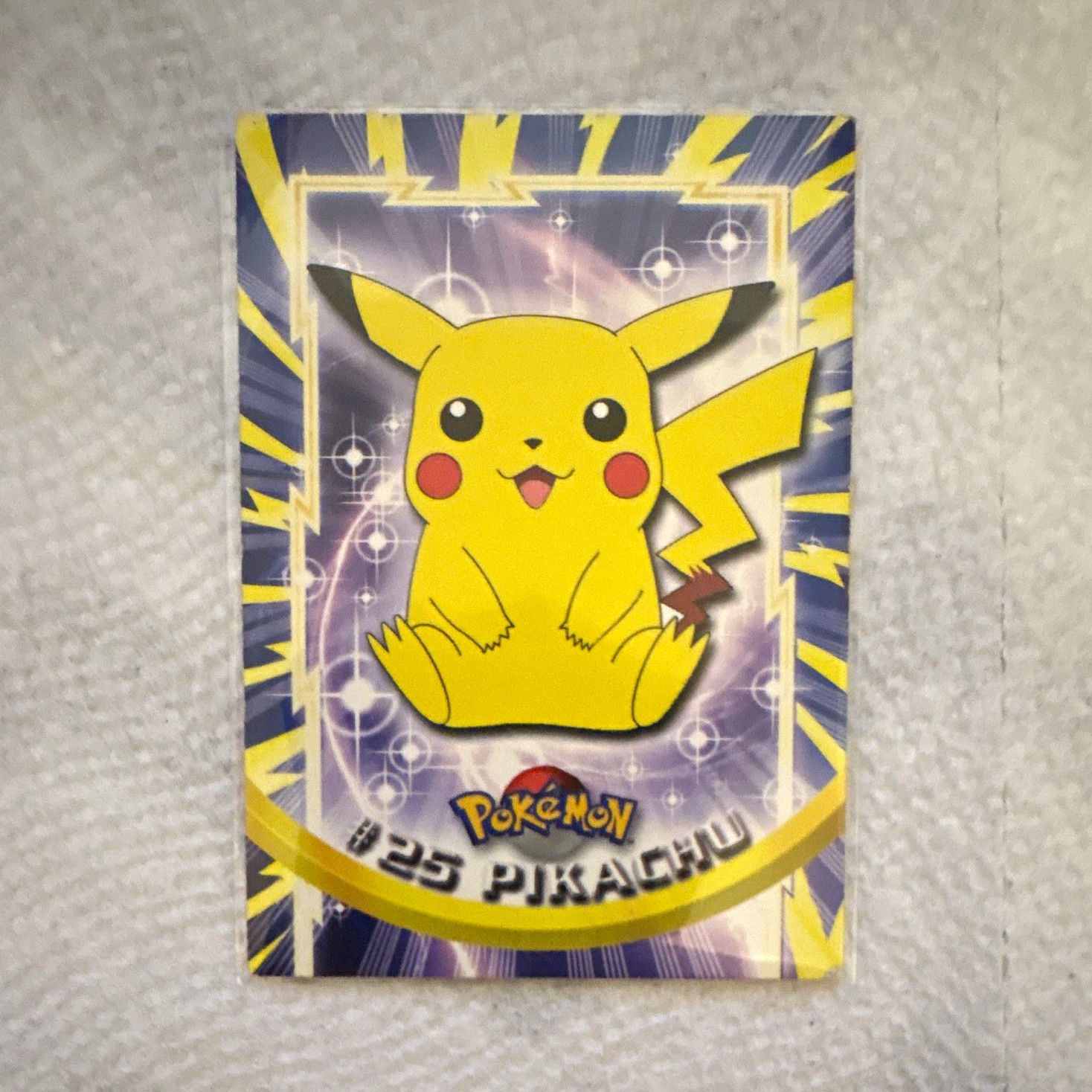 Topps 1999 Pokémon TV Animation Edition Pikachu #25 Non-Sport Trading Card Topps 1999 Pokémon TV Animation Edition Pikachu #25 Non-Sport Trading Card