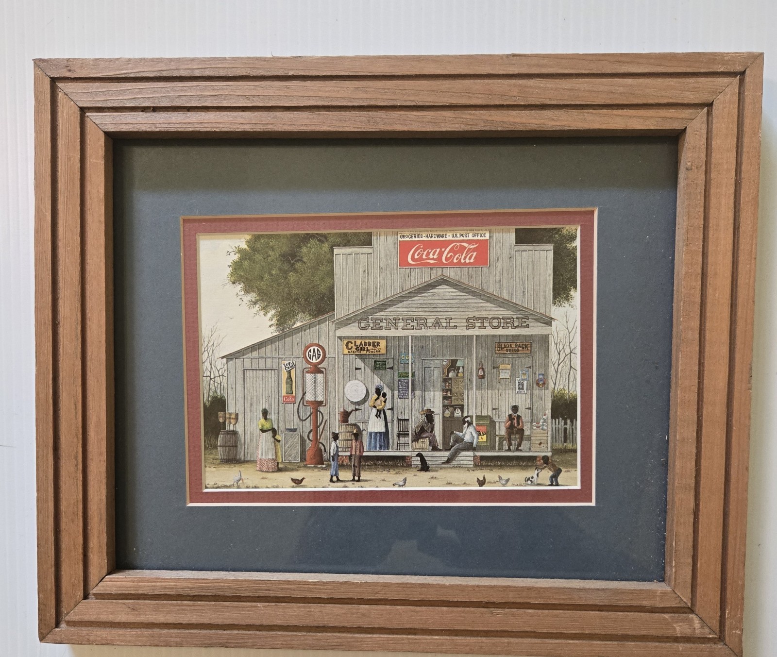 Coca Cola Framed Picture Coca Cola Framed Picture