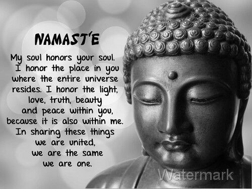 Namaste My Soul Honors Your Soul Fridge Gift Magnet  World Wide