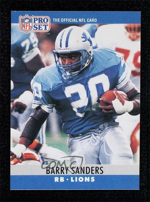 1990 Pro Set Barry Sanders #102 HOF