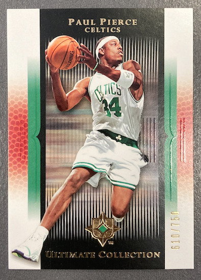 PAUL PIERCE 2005-06 UD ULTIMATE COLLECTION 610/750