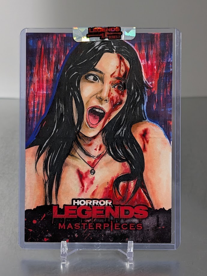 Horror Legends Masterpieces Triple Panel 1/1 Sketch Card Nikki Freeman Obsession Horror Legends Masterpieces Triple Panel 1/1 Sketch Card Nikki Freeman Obsession
