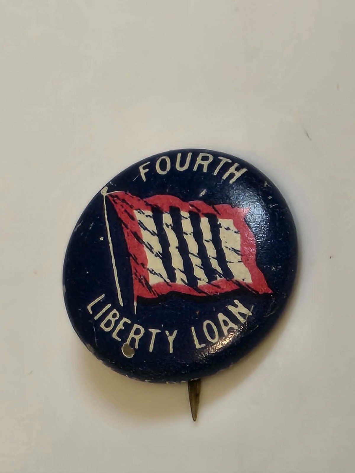 Original WW1 Fourth Liberty Loan Pinback Button Original WW1 Fourth Liberty Loan Pinback Button