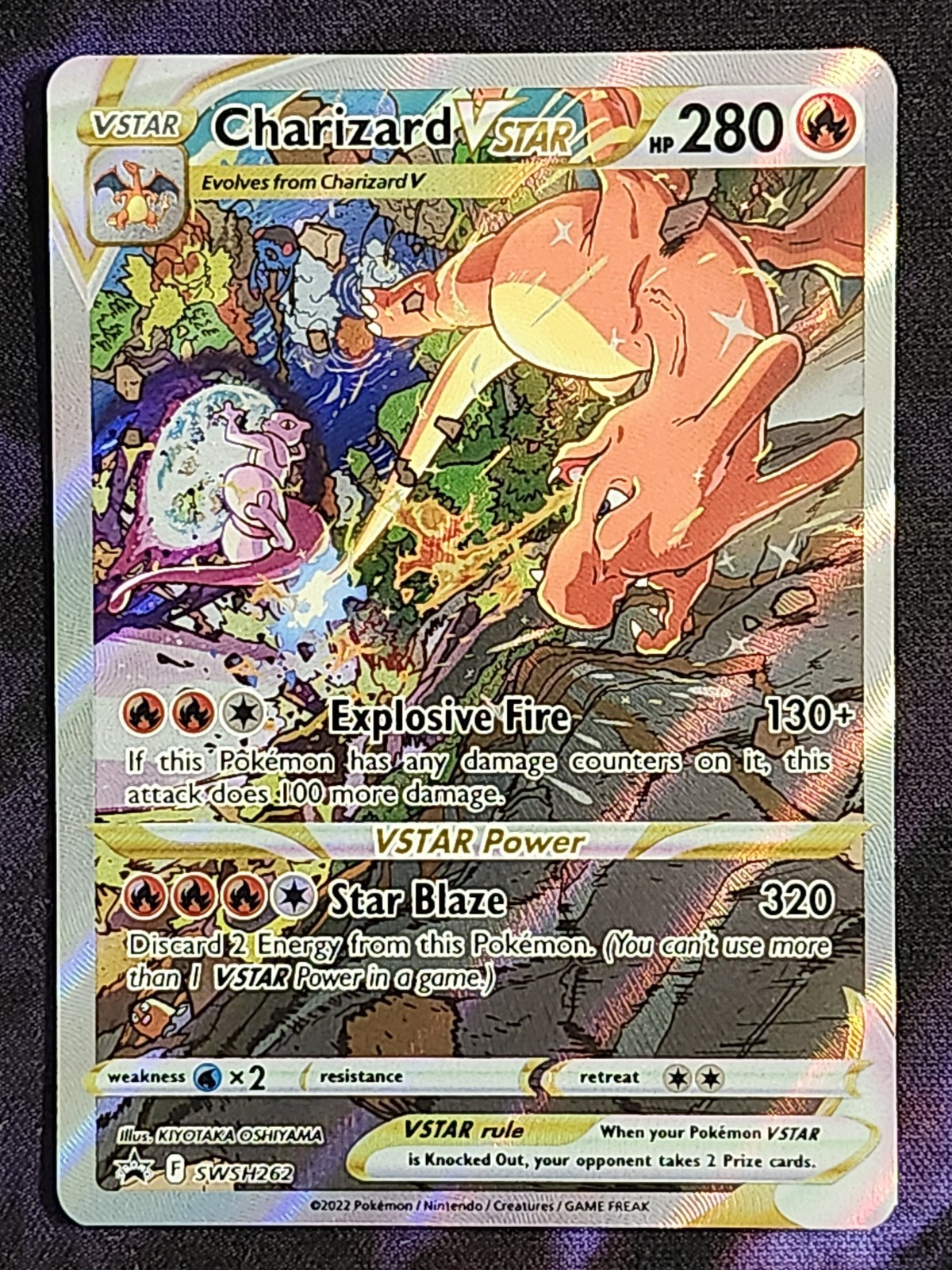 Pokemon Charizard VSTAR SWSH262 Black Star Promo BSP