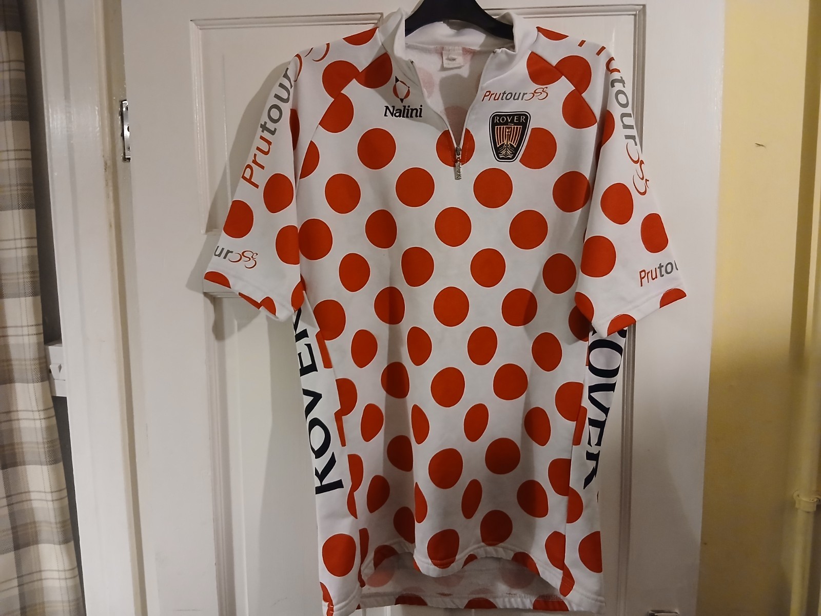 Very Rare 1990\'s Team Rover Cars Prutour Cycle Jersey Very Rare 1990\'s Team Rover Cars Prutour Cycle Jersey