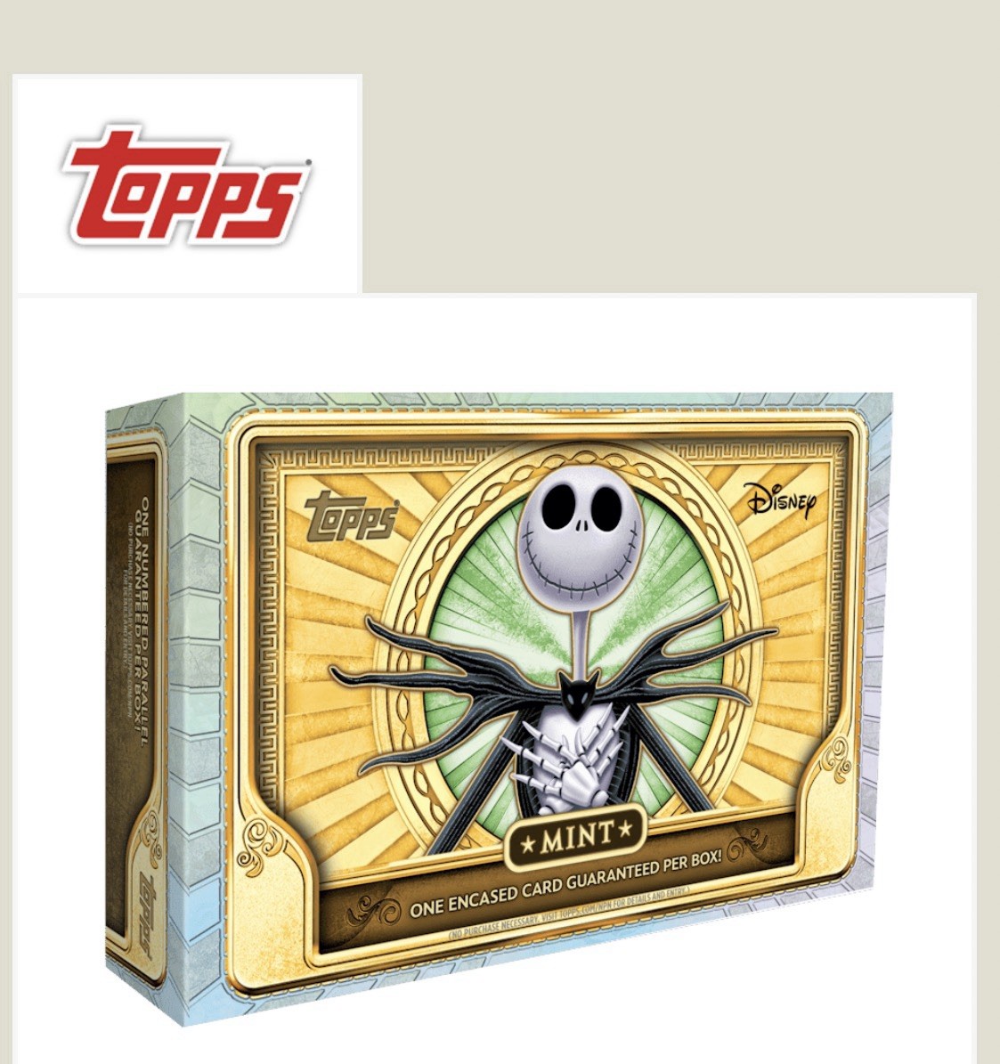 2026 Topps Disney Mint NYCC Box Set Brand New In Hand Ready To Ship