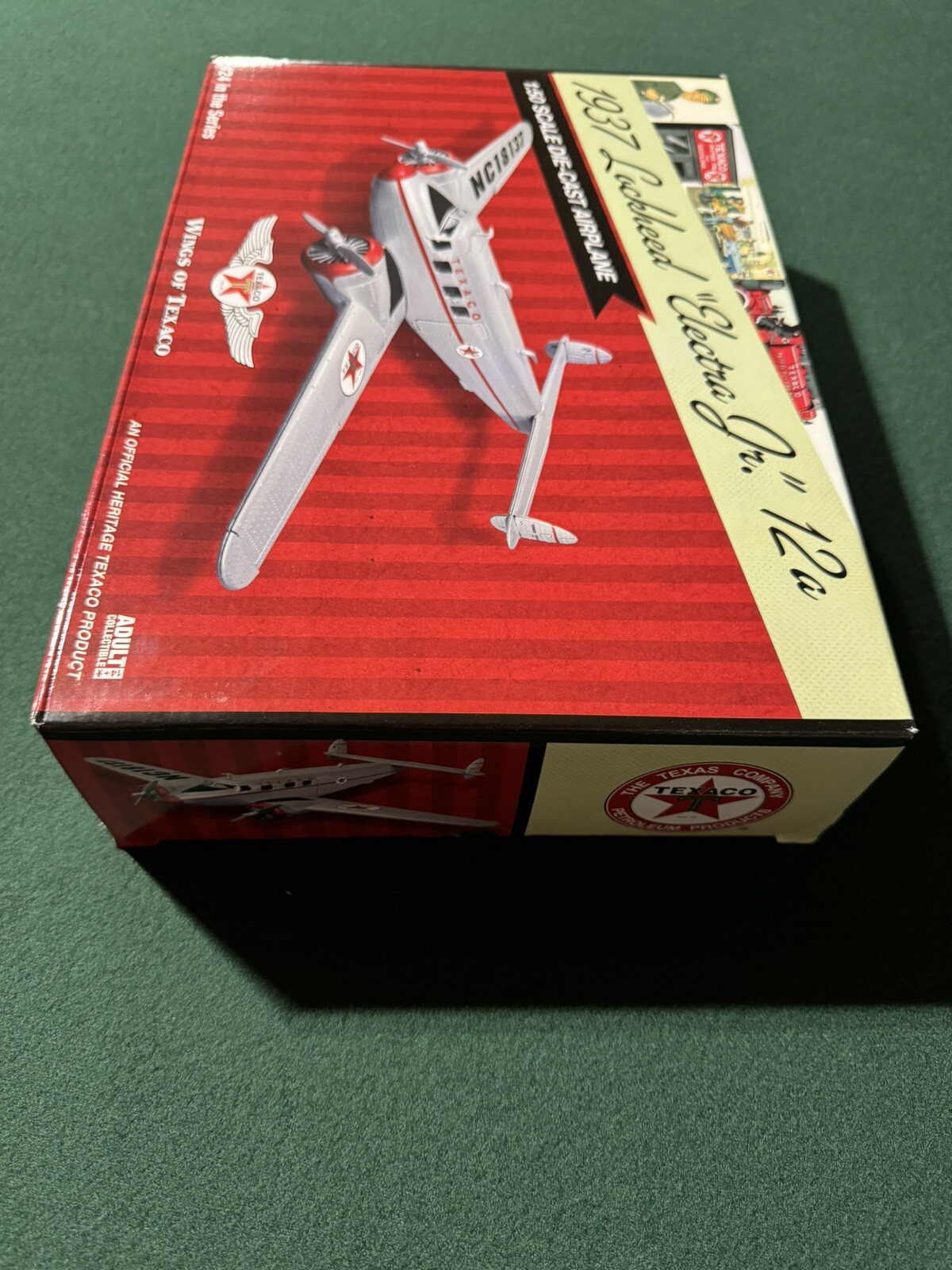 Wings of Texaco Model Airplane- 24th in Series, 1936 Lockheed Electra JR. 12a Wings of Texaco Model Airplane- 24th in Series, 1936 Lockheed Electra JR. 12a