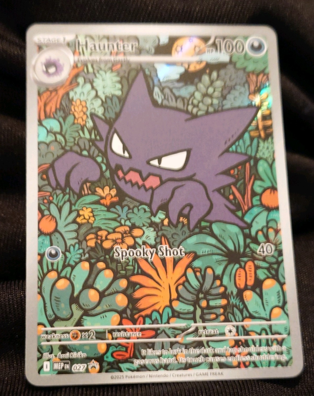 Haunter MEP 027 Mega Gengar Battle Deck Black Star Promo - Near Mint Haunter MEP 027 Mega Gengar Battle Deck Black Star Promo - Near Mint