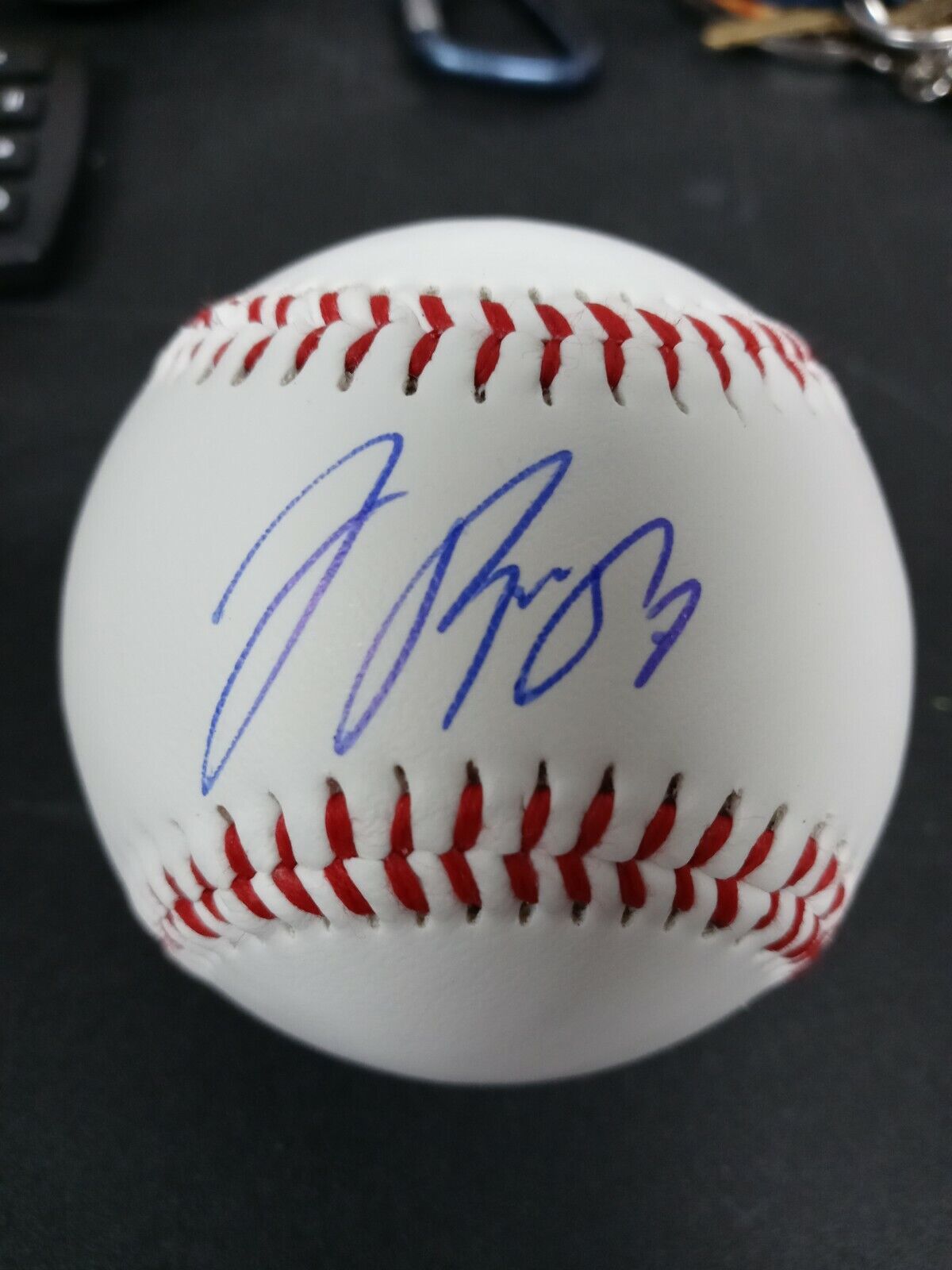 Jose Reyes Autograph Signed Baseball New York Mets, Blue Jays, Rockies Auto