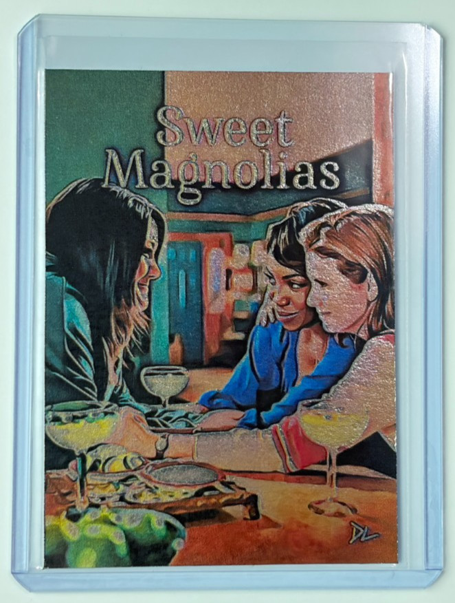 Sweet Magnolias Platinum Plated Artist Signed “Pour It Out” Trading Card 1/1 Sweet Magnolias Platinum Plated Artist Signed “Pour It Out” Trading Card 1/1