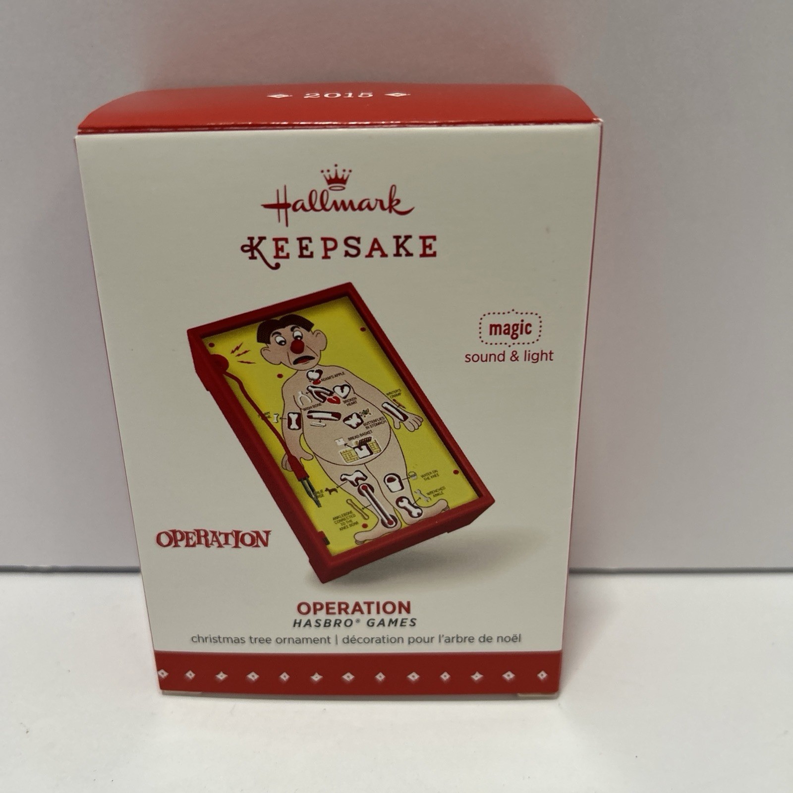 Hallmark Keepsake Ornament - 2015 Operation - Hasbro Games-11-23-208