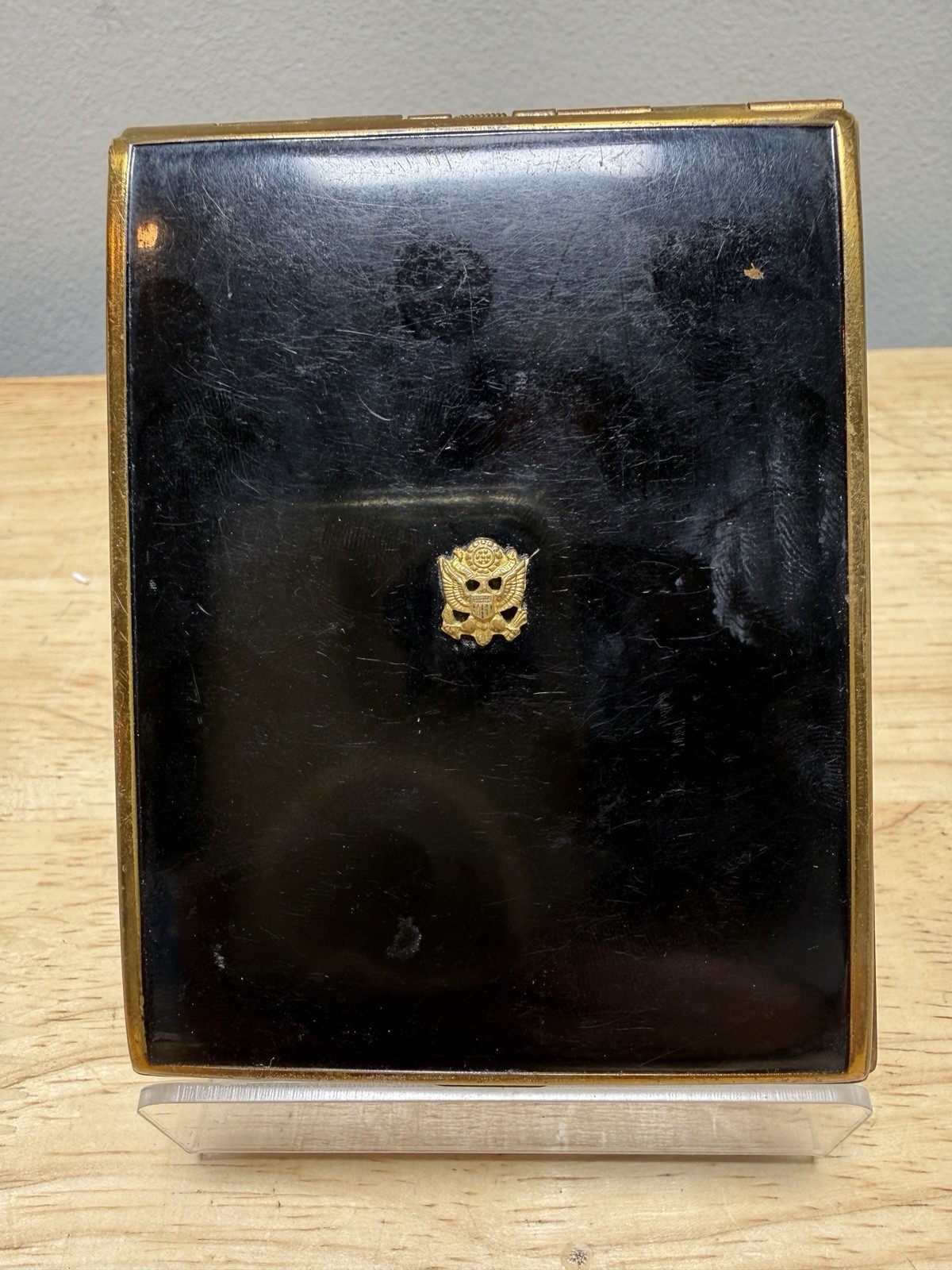 VTG Elgin American US Army Officers Cigarette Case VTG Elgin American US Army Officers Cigarette Case