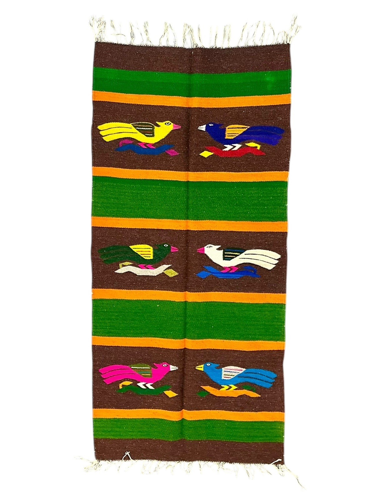 Mexican Zapotec Style wool Rug runner From Mexico 26 Mexican Zapotec Style wool Rug runner From Mexico 26